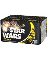 Салют STAR WARS 1,2" дюйма (30 мм.) калибр 120 залпов 7 эффектов