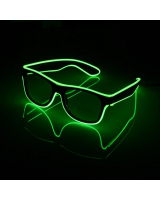 Неоновые светящиеся очки с LED подсветкой 